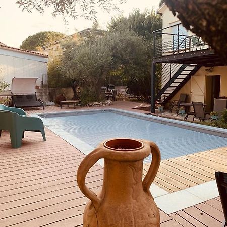 Appartement Independant Avec Jardin Et Acces Piscine Nîmes Exteriér fotografie